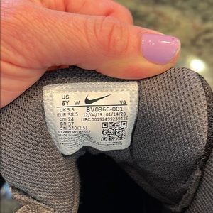 Nike football cleats great condition size 6Y